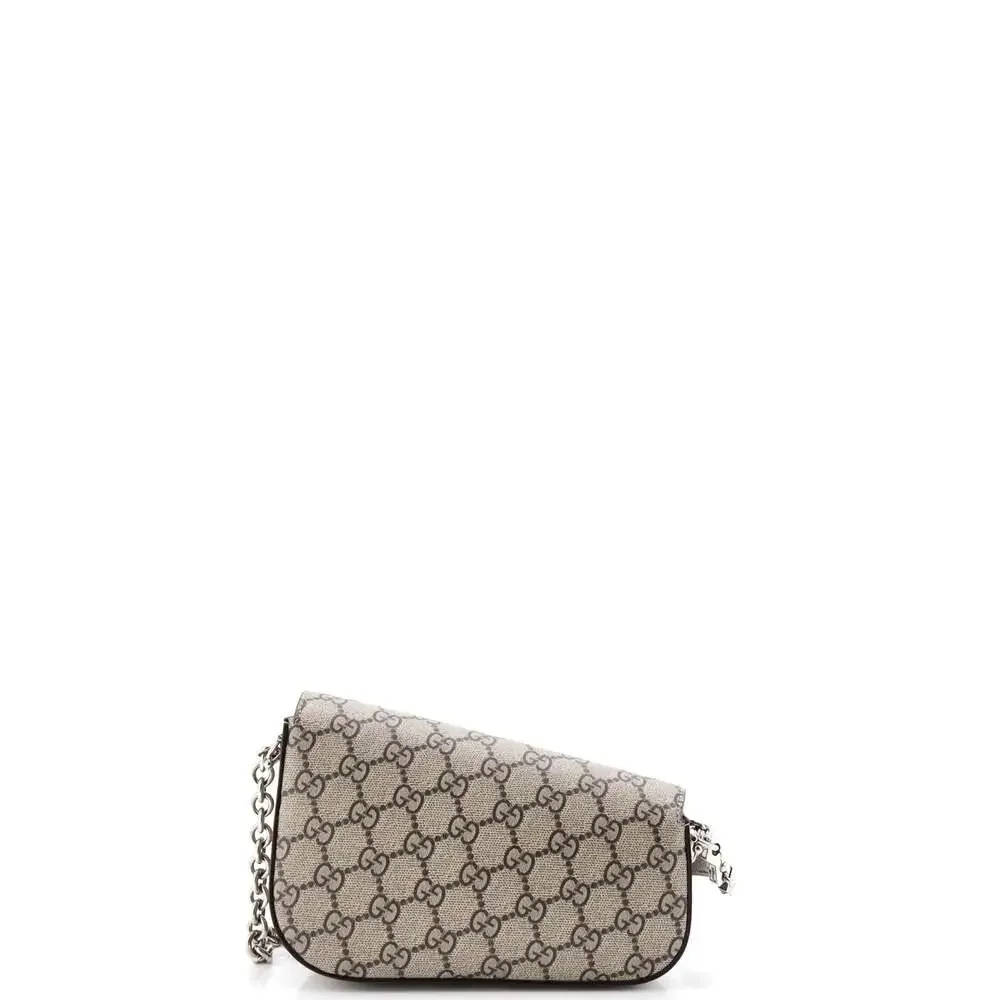 Gucci Horsebit Asymmetric Shoulder Bag #233115G18B - Picture 3 of 6